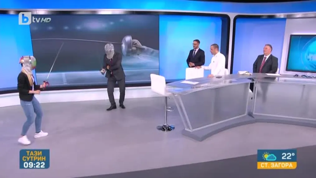 Ангард: Йоана Илиева в дуел със Златимир Йочев (ВИДЕО)