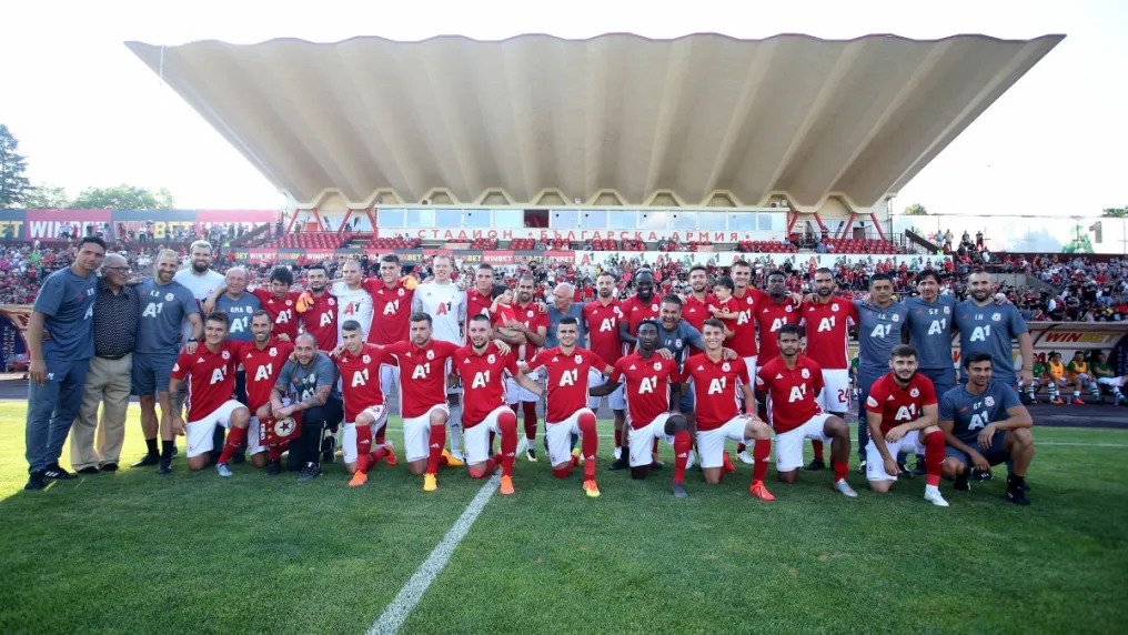 ЦСКА представи отбора с 3:0 срещу 