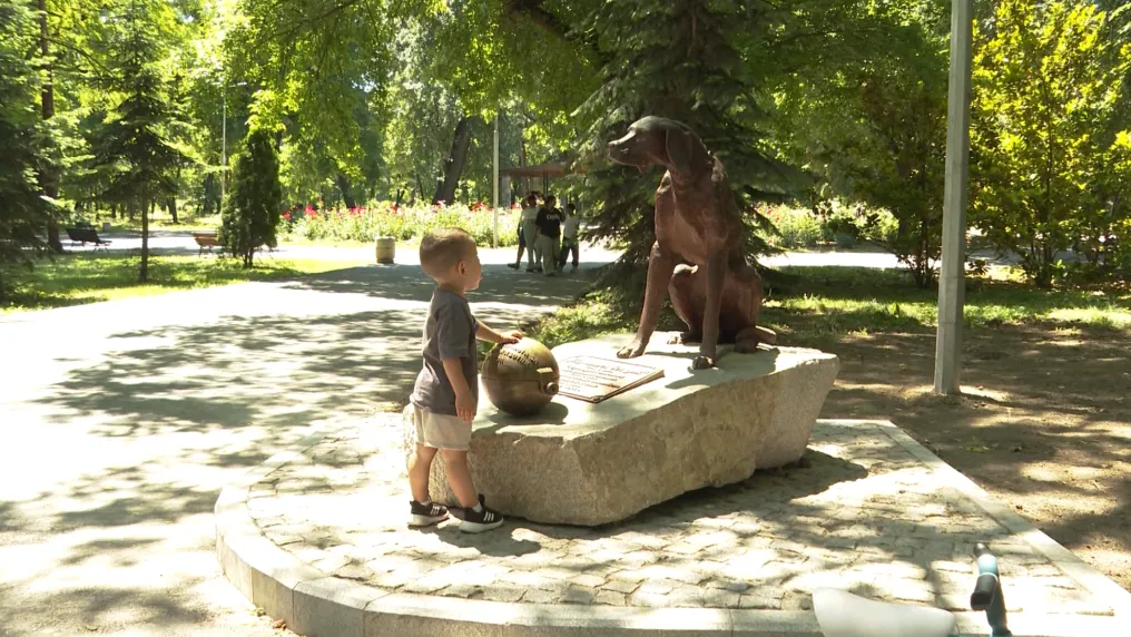 „Приятел без дом“ в Ямбол: Скулптура, която насърчава грижа за бездомните животни