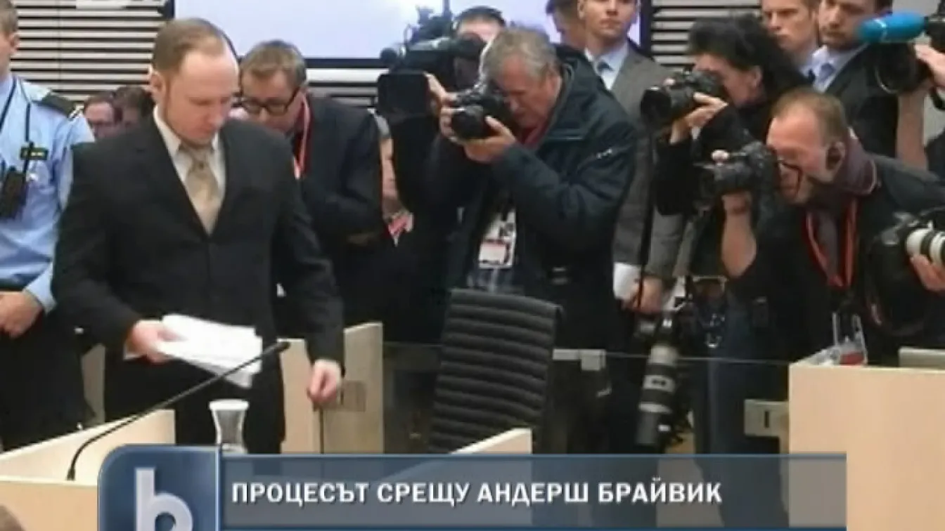 Скандално изявление на Брайвик в съда