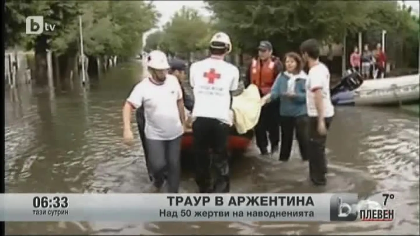 Траур в Аржентина