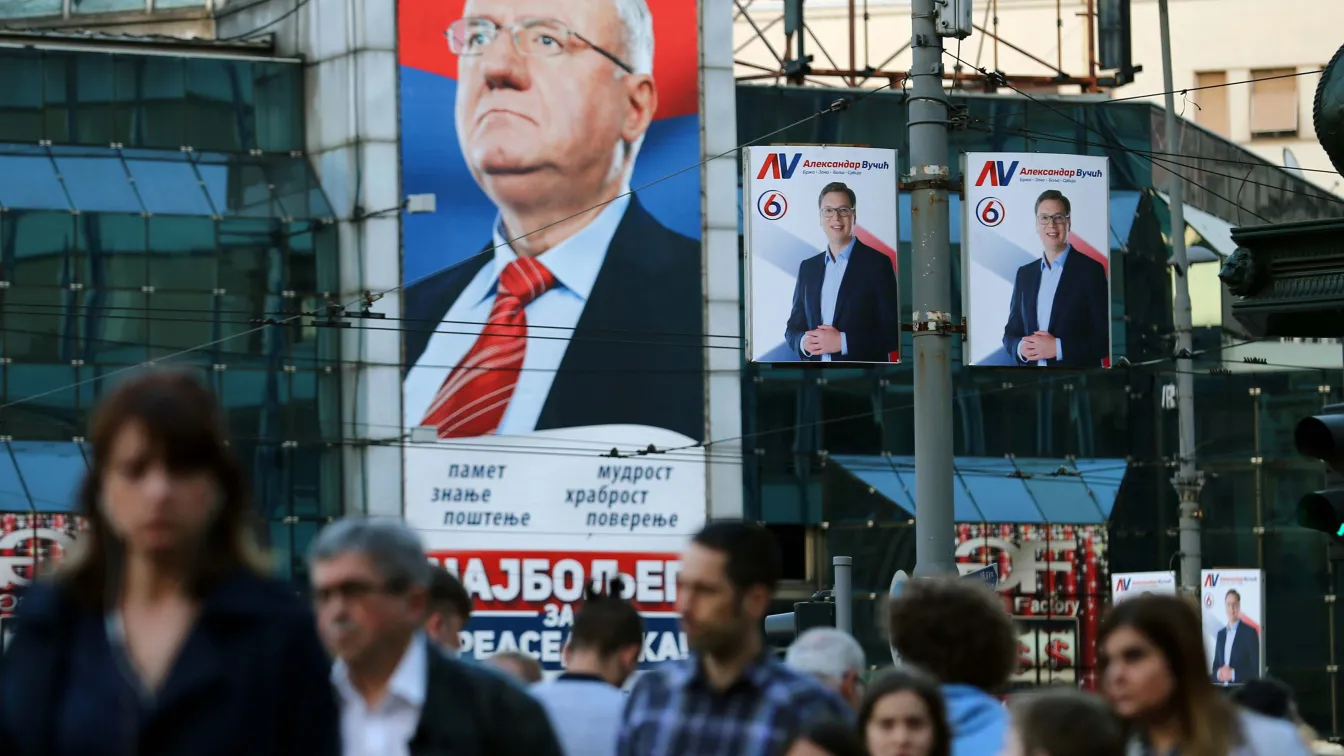 Сърбия гласува за президент на първи тур