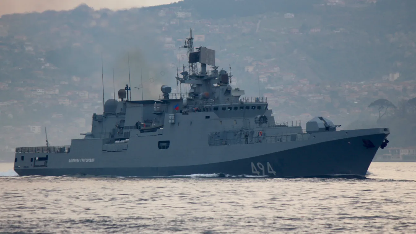 Проява на сила: Руски боен кораб отплава към Средиземно море
