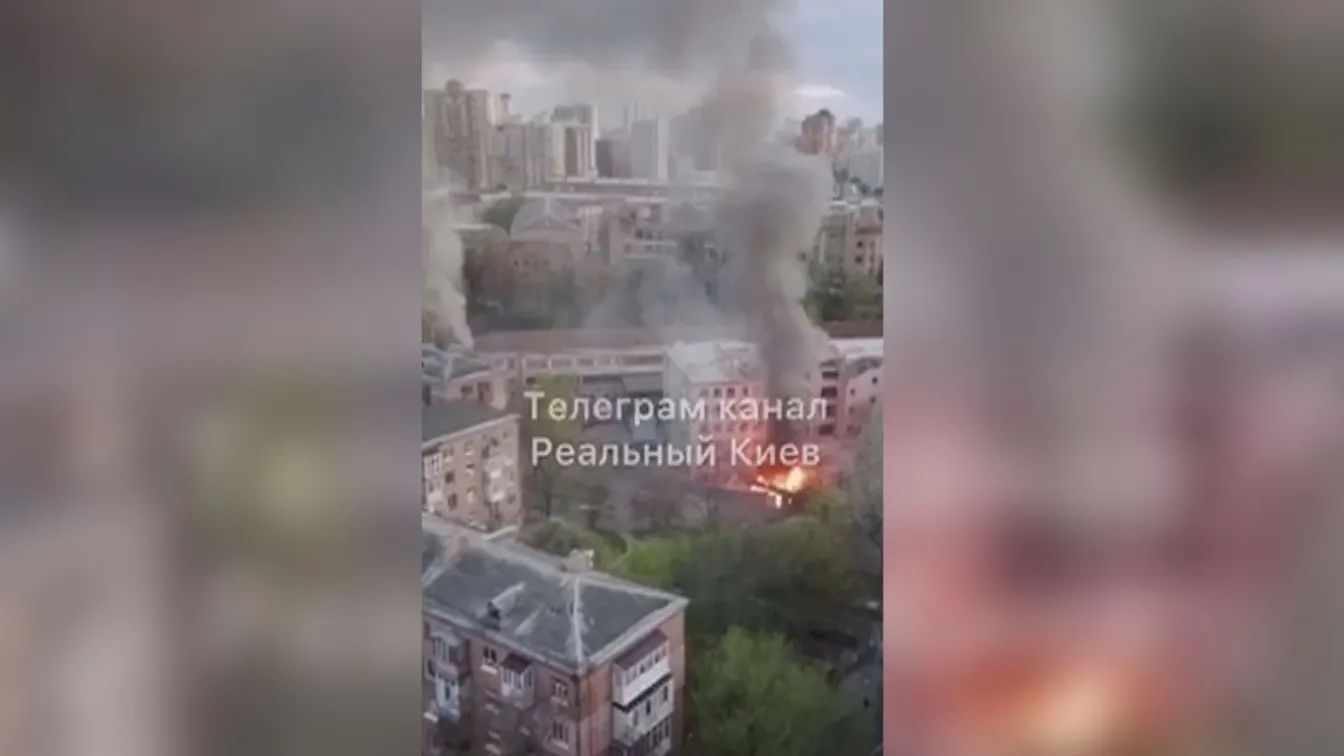 Ракетни удари в централната част на Киев