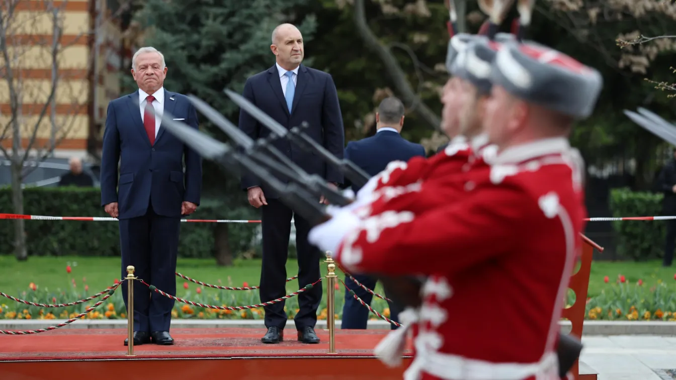 Йорданският крал Абдула II у нас: България е стълб на сила в региона