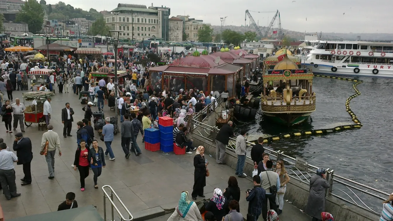 Една от атракциите на Истанбул