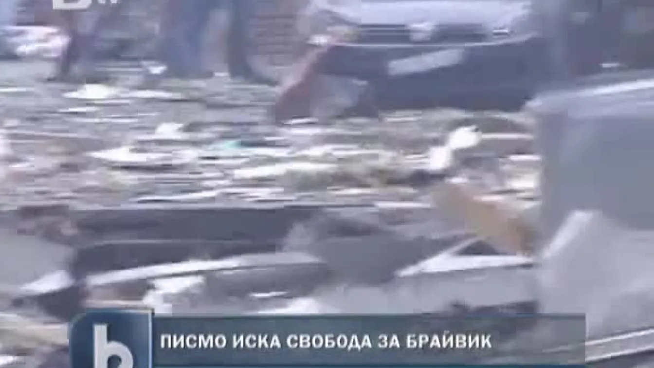 Писмо иска свобода за Брайвик