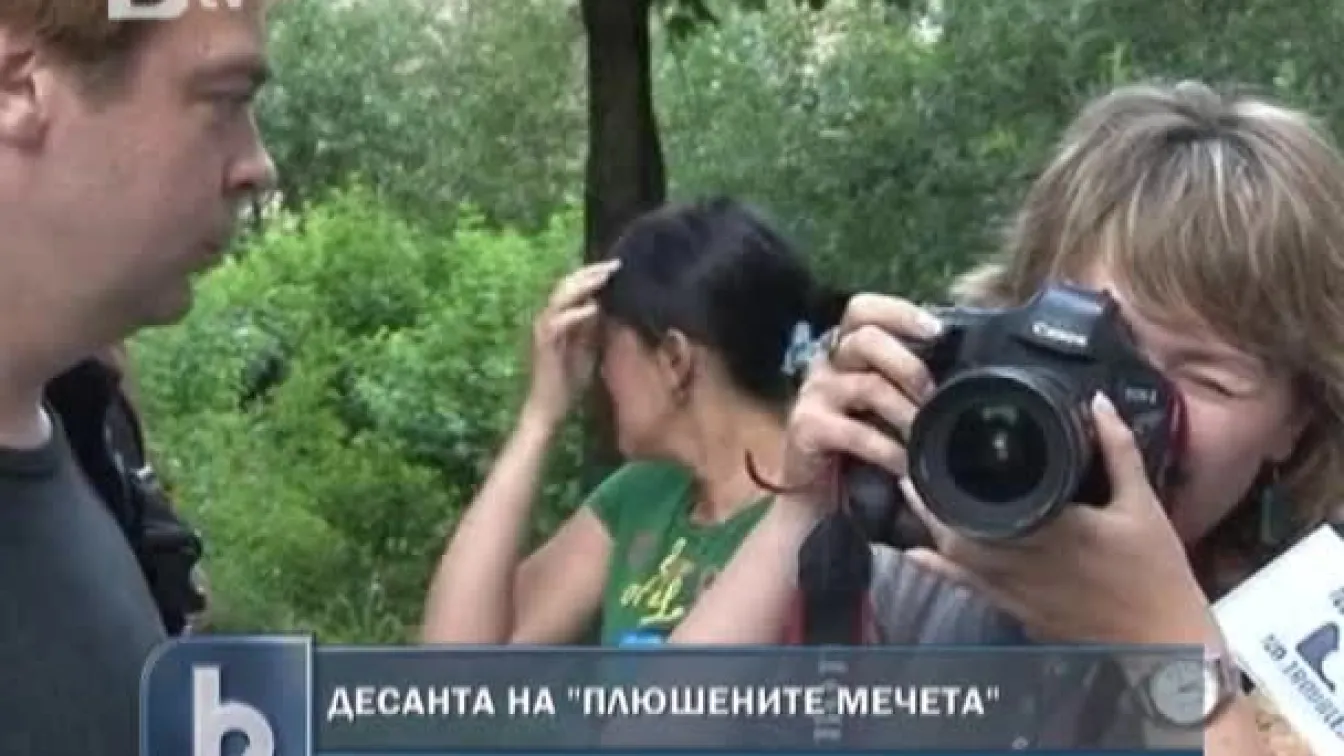 Десанта на плюшените мечета