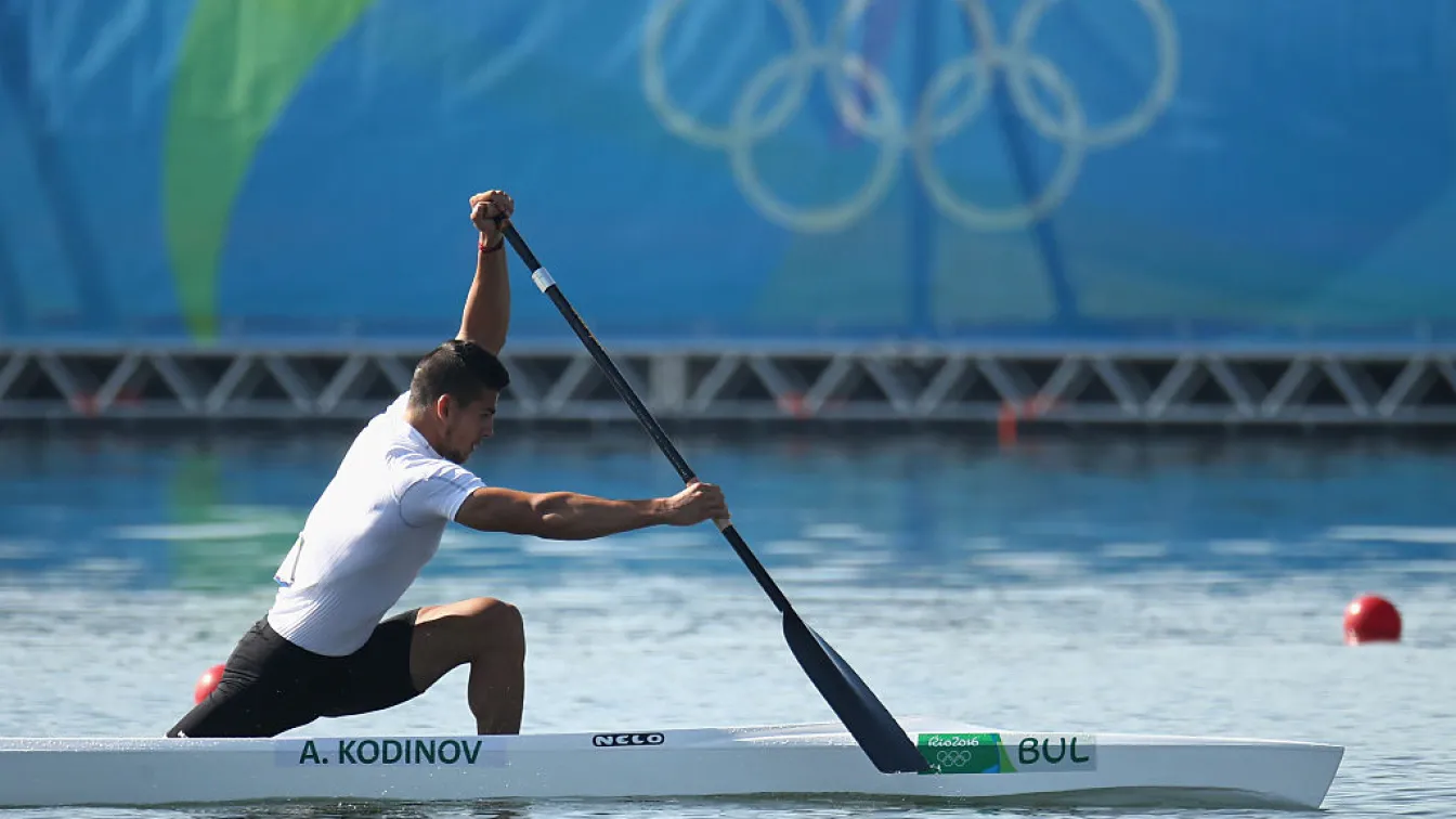 Ангел Кодинов 14-ти на 1000 м едноместно кану