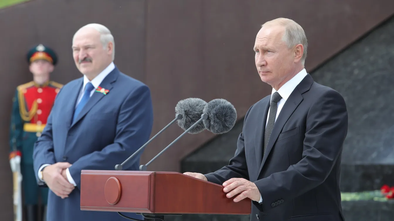 Путин е сформирал руски полицейски части за Беларус по молба на Лукашенко