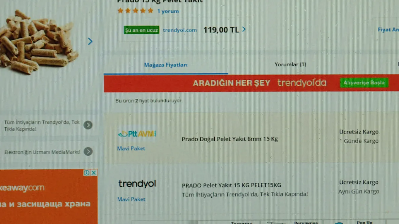 Повишен интерес за купуване на пелети от Турция