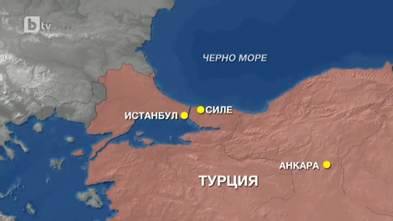 Товарен кораб с 12 души на борда потъна в Черно море край Истанбул