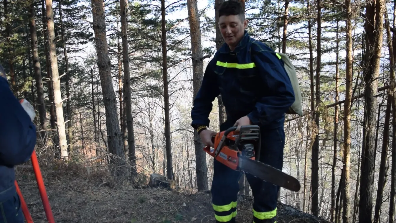 Пожарът по българо-турската граница е локализиран