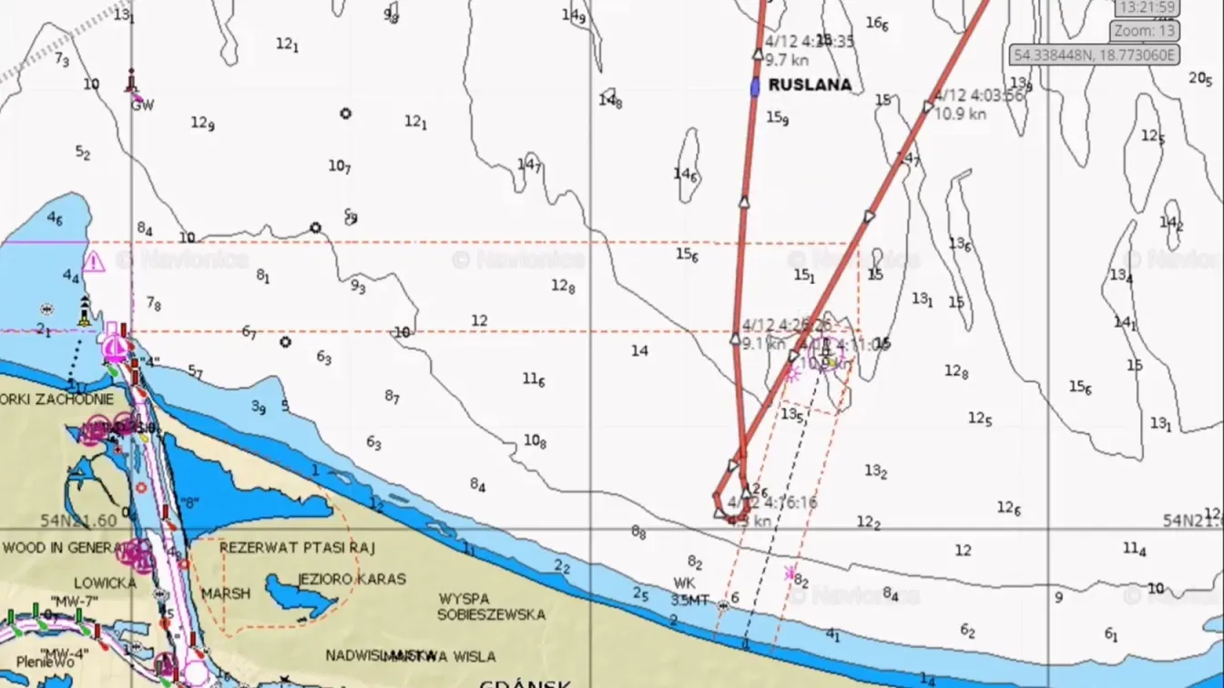 Полски граничари задържаха руски кораб в Балтийско море