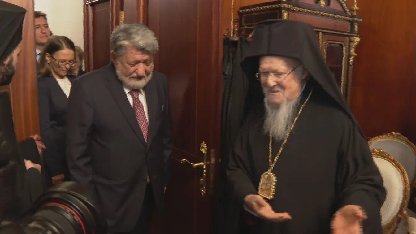 Вежди Рашидов се срещна с патриарх Вартоломей І 