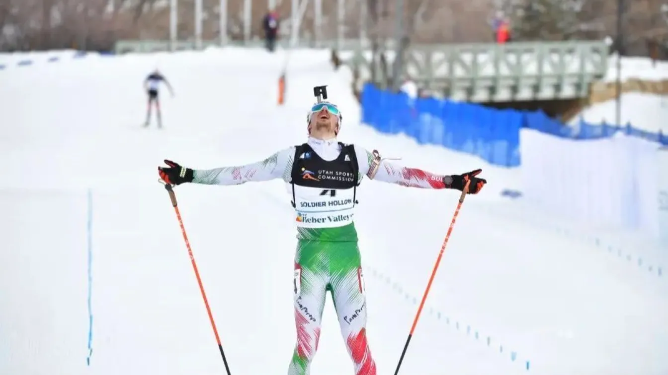 Сребро за Благой Тодев на европейското по биатлон