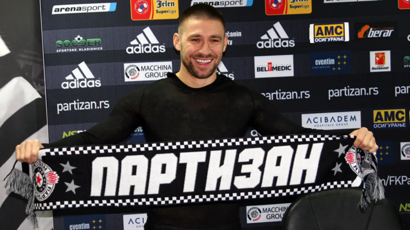Партизан представи новото си попълнение - Иван Бандаловски