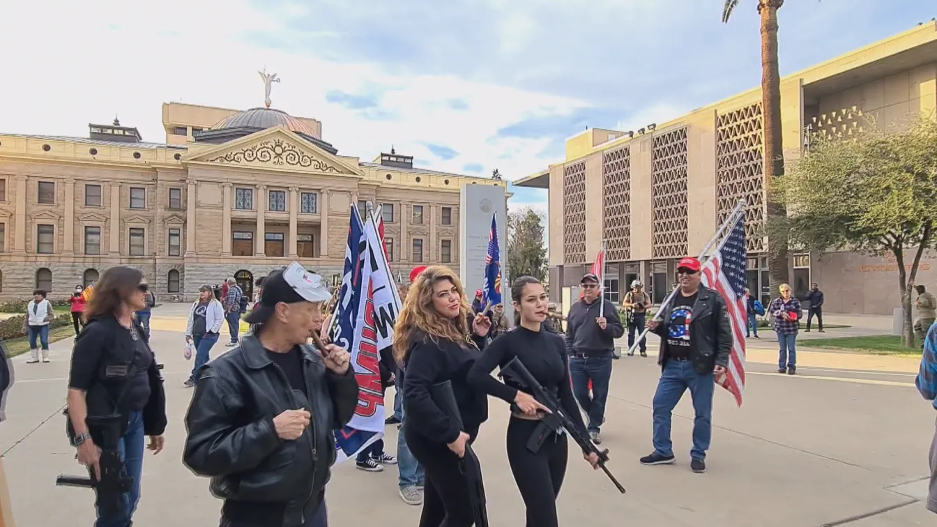 Протест в подкрепа на Доналд Тръмп и в Аризона