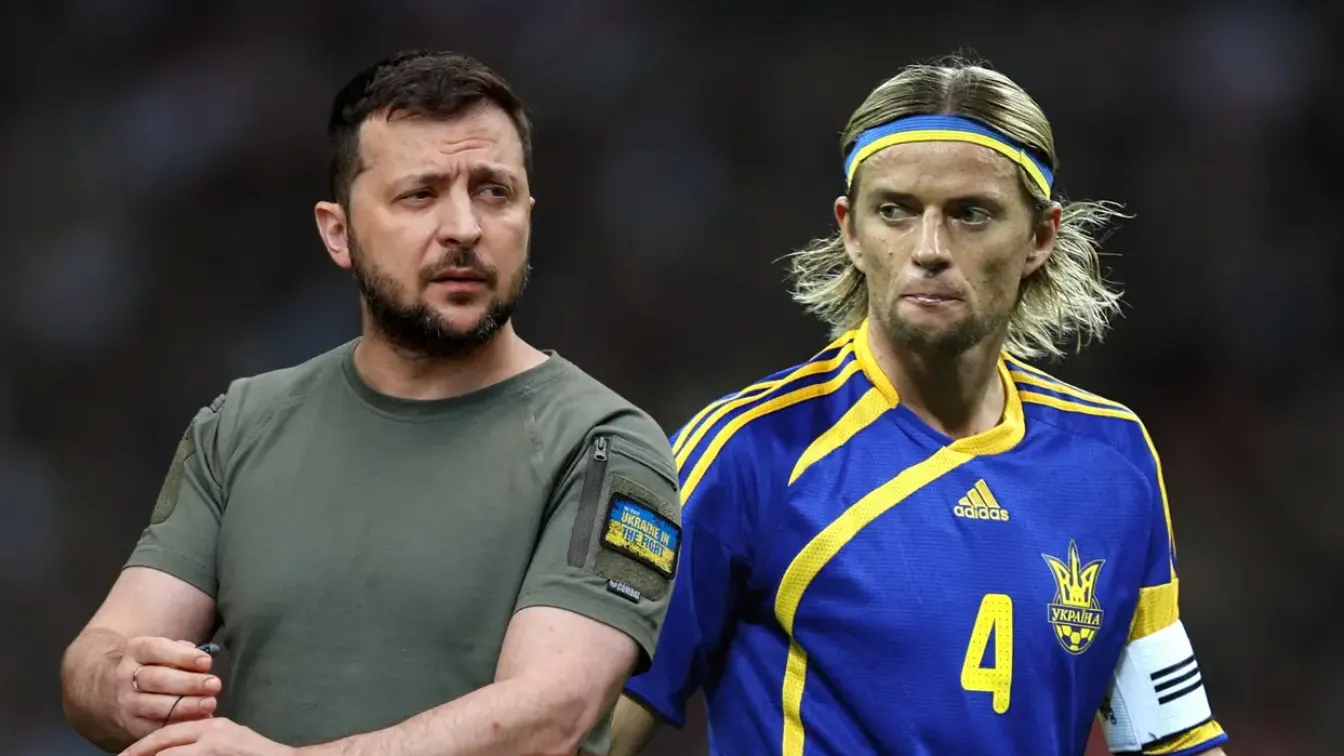 Зеленски забрани на футболна легенда да влиза в страната