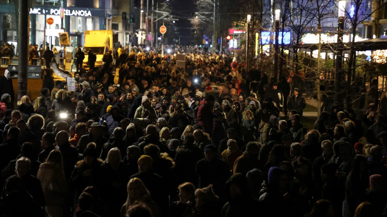 Отново голям протест в Сърбия, искат анулиране на изборите