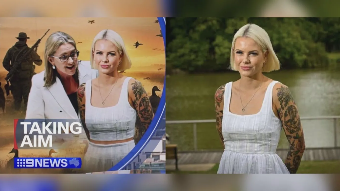 Критики срещу TV канал: Чрез Photoshop уголемили бюста и показали корема на гостуващ политик