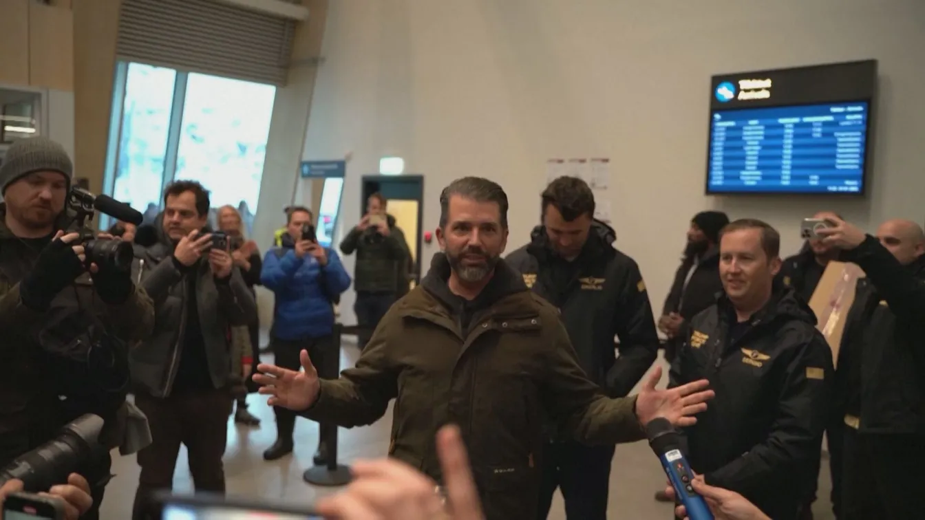 Тръмп-младши пристигна в Гренландия, след като баща му показа интерес към острова