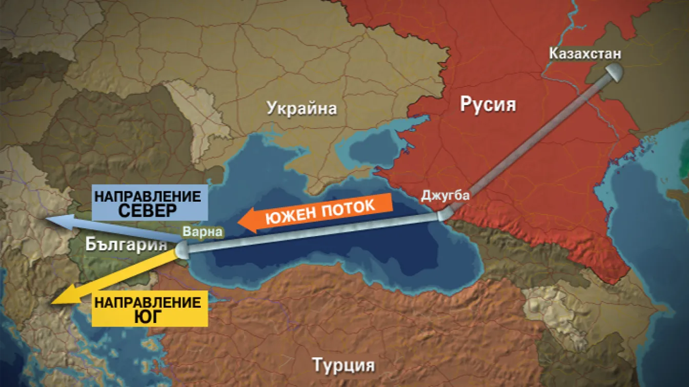 Полагането на тръбите за „Южен поток” по дъното на Черно море започва през ноември