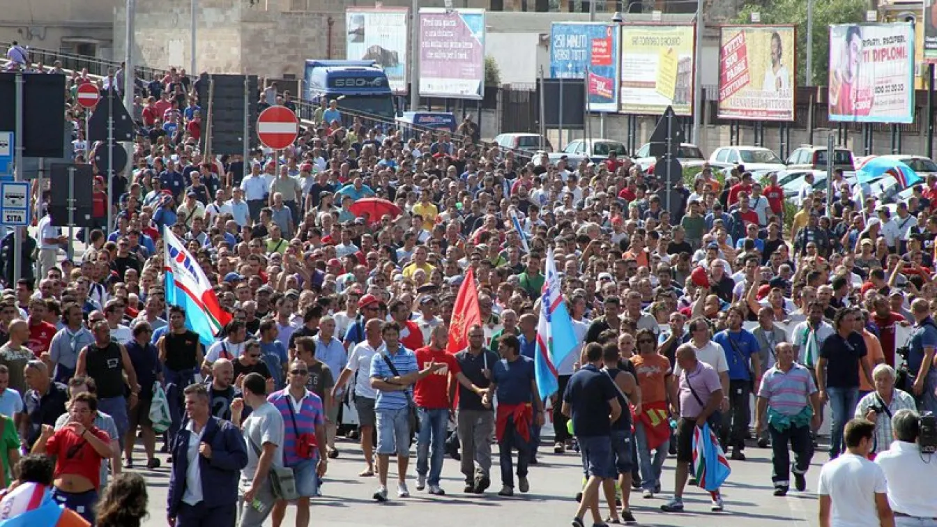 Масов протест в защита на пенсионерите в Италия