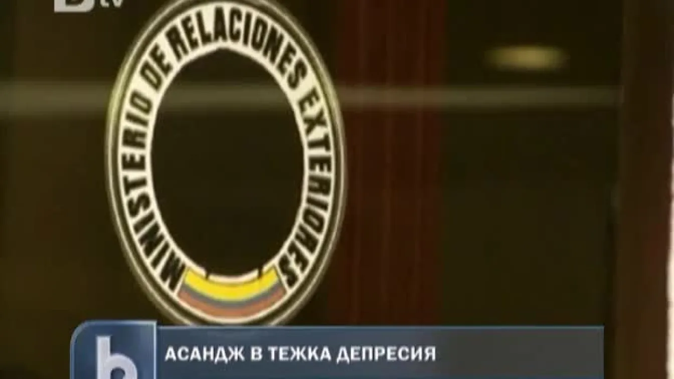 Асандж в тежка депресия