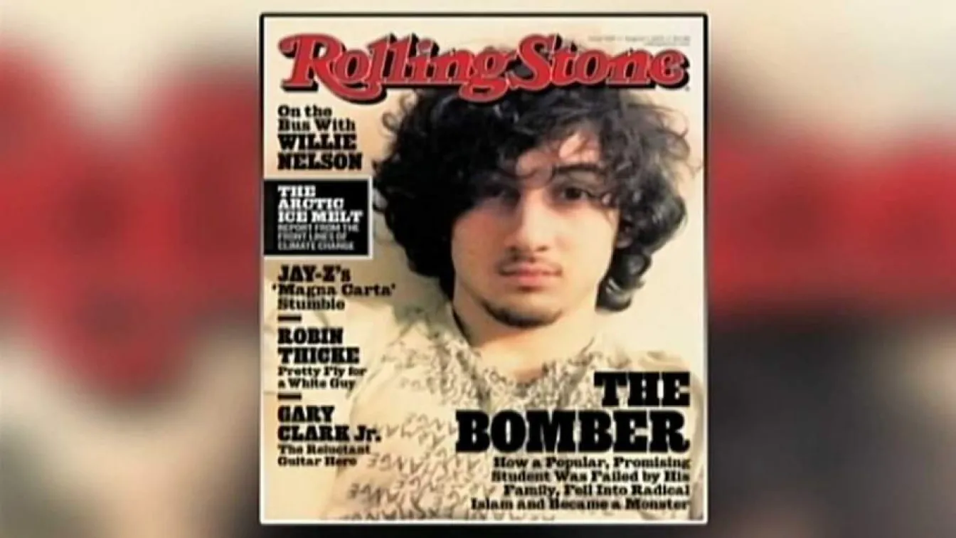 Джохар Църнаев на корицата на сп. Rolling Stone, под заглавие 