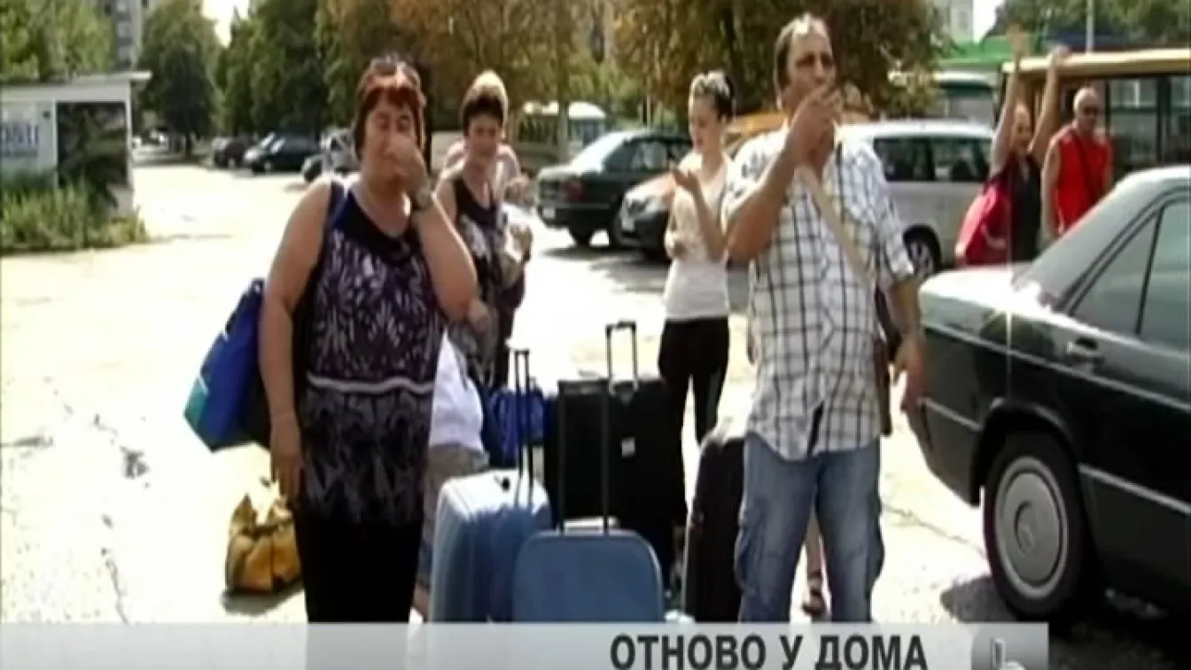 Българите от изгорелия автобус в Ница се завърнаха в Русе