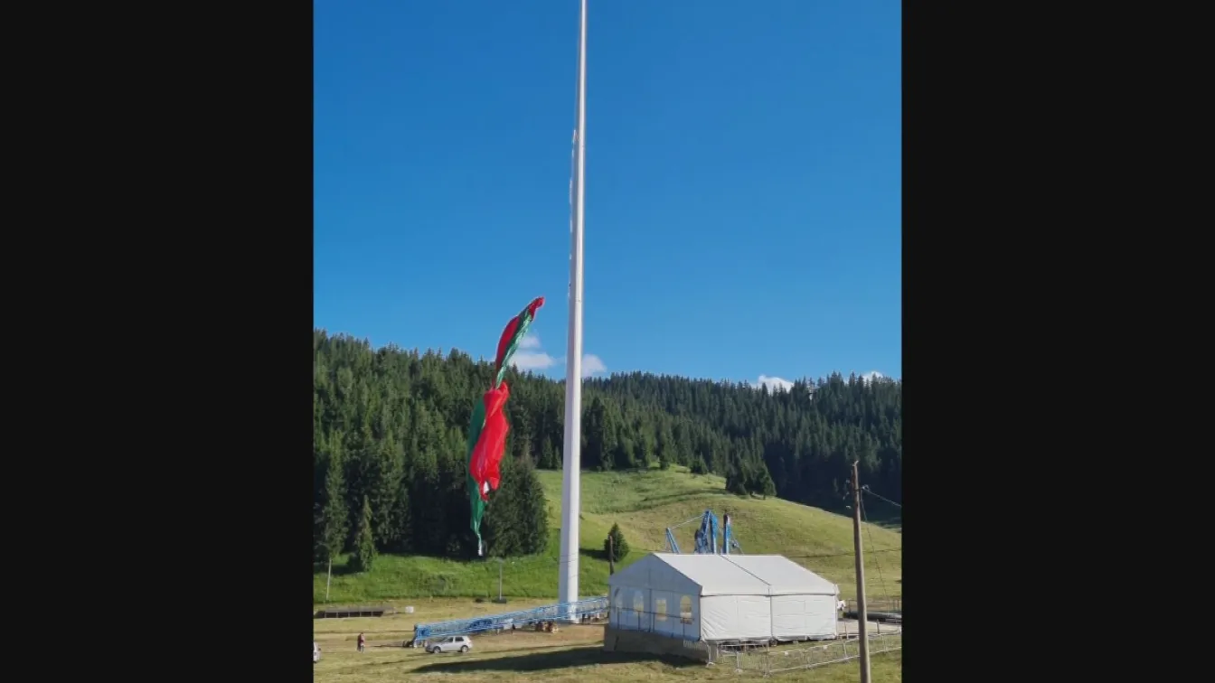 От „Аз, репортерът“: Знамето падна от пилона на Рожен (ВИДЕО)