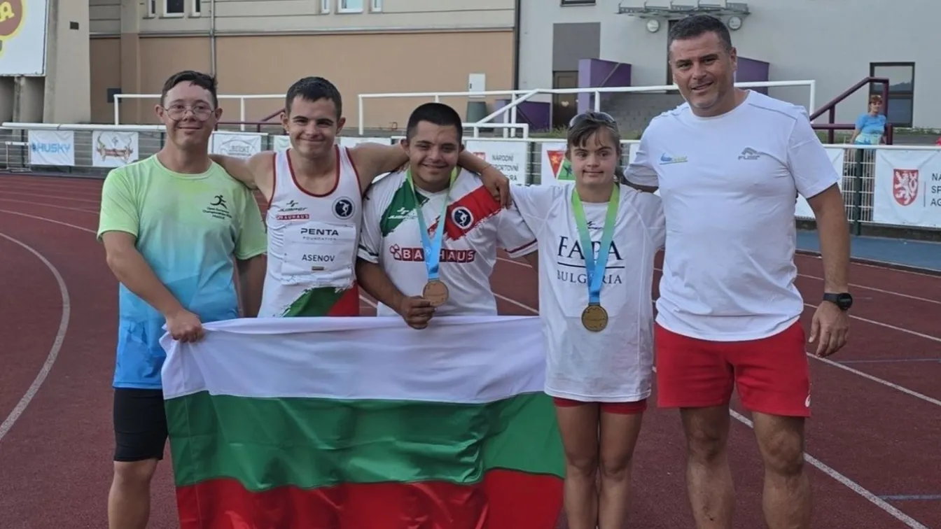 Рекорд и титли за България от спортистите със Синдром на Даун