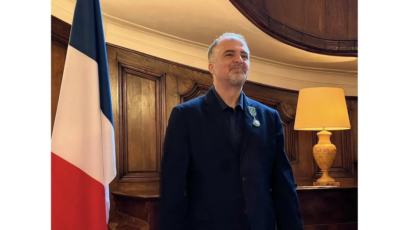 Найден Тодоров получи званието Кавалер на ордена за изкуства и литература на Република Франция