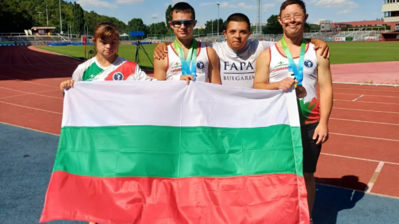 Нови 4 европейски медала за спортистите ни със Синдром на Даун