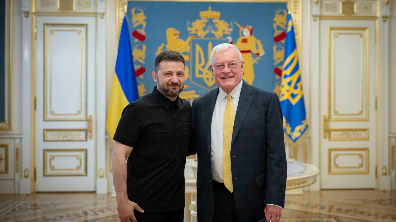 Володимир Зеленски се срещна със специалния пратеник на САЩ Келог в Киев