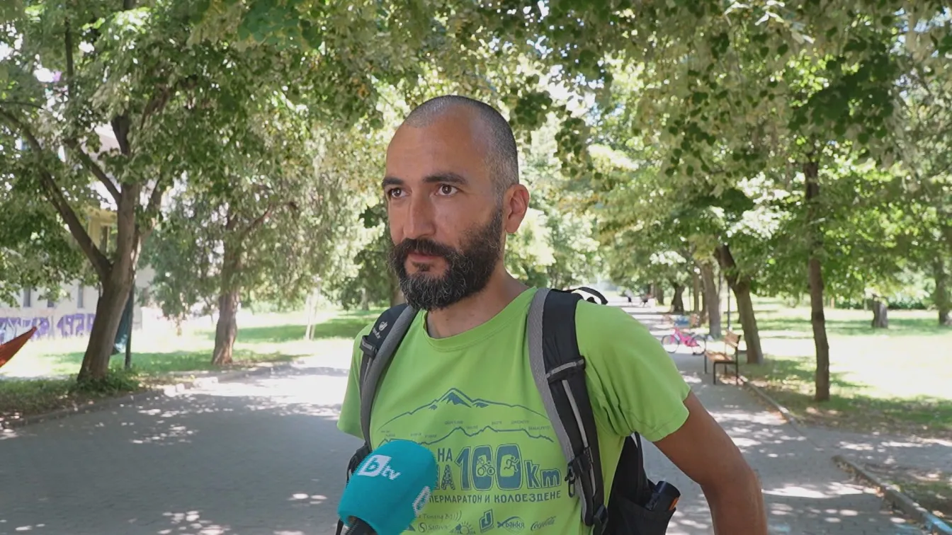 2200 км с велосипед из Европа: Мартин Алнахас, който прекоси континента с колелото си