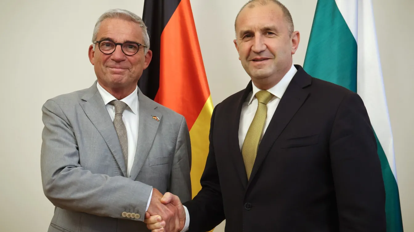 Румен Радев приветства интереса на германския бизнес към България