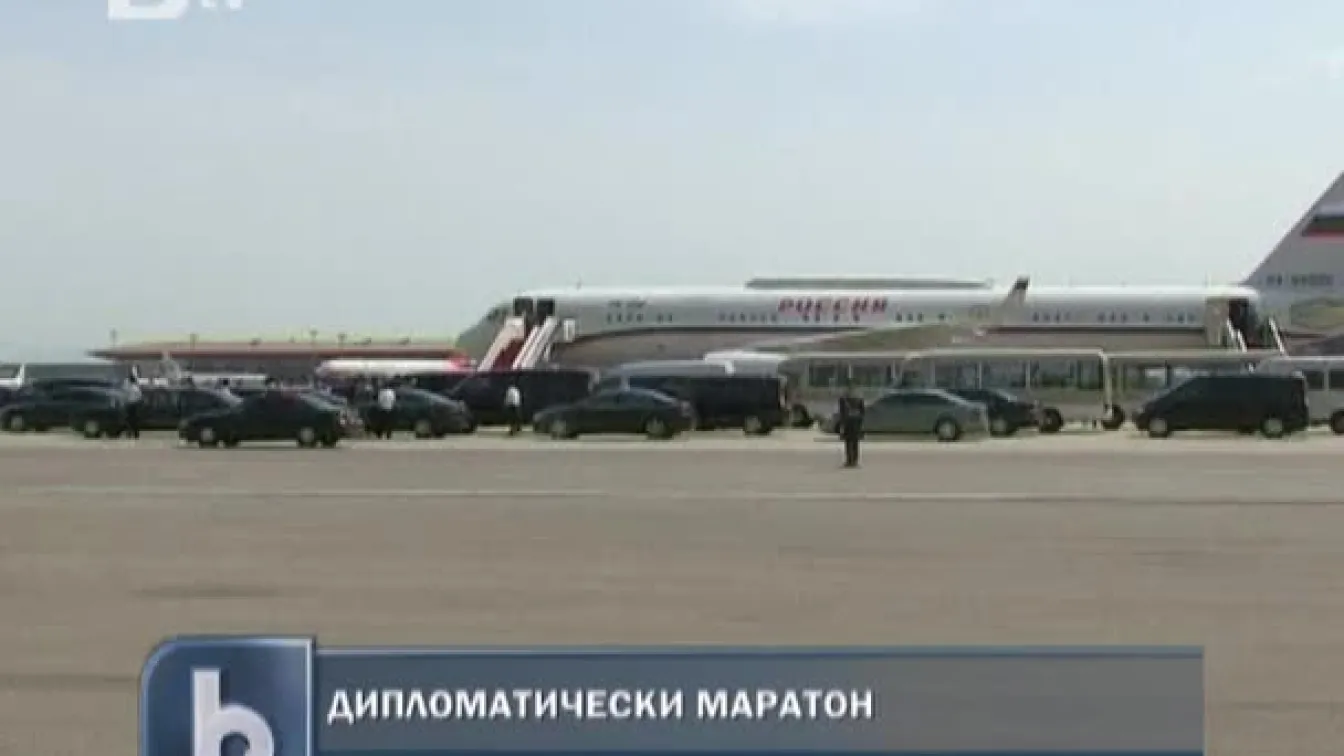 Дипломатически маратон за Владимир Путин