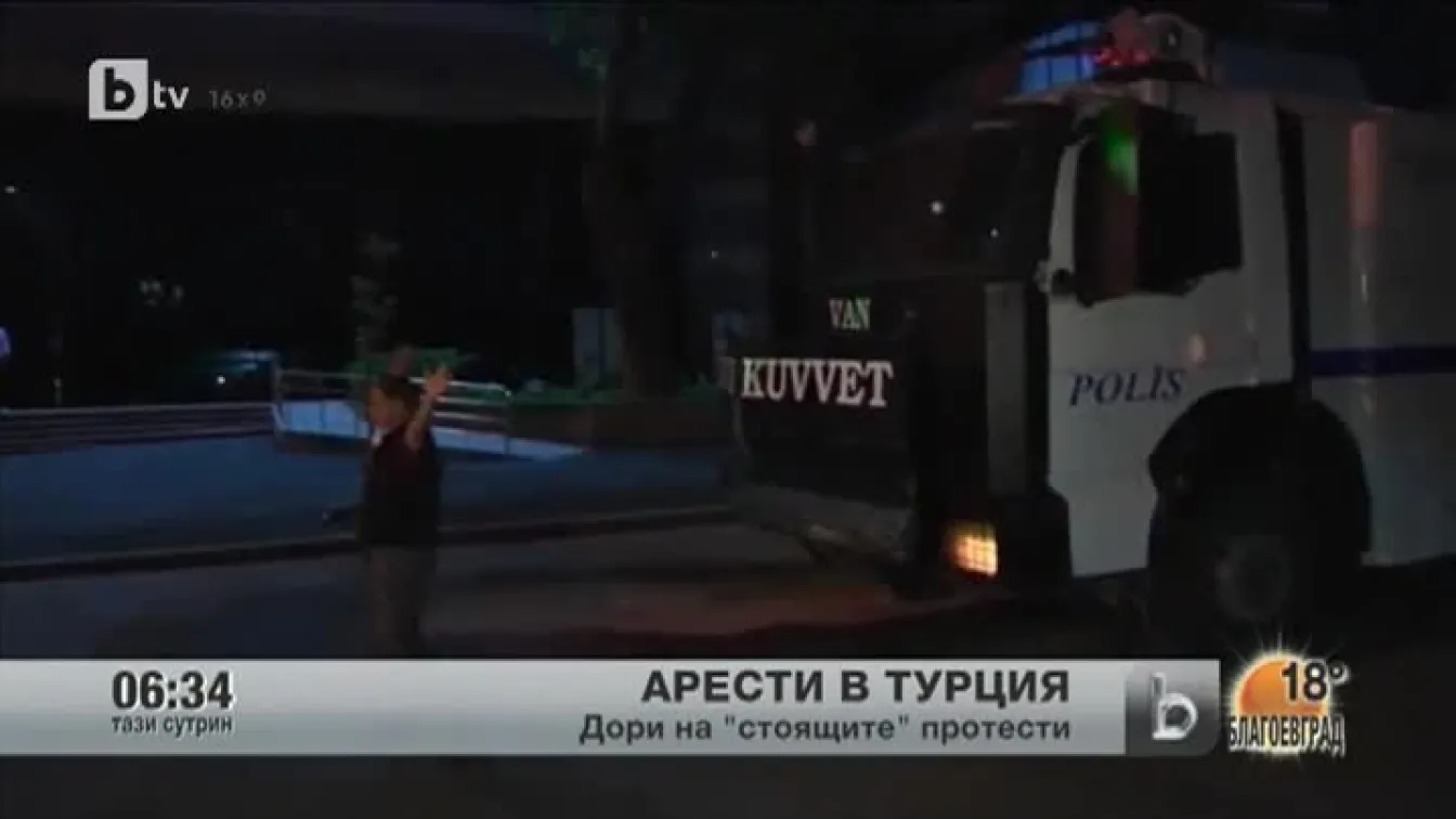 Полицията в Турция не се спира дори пред мълчаливите протести