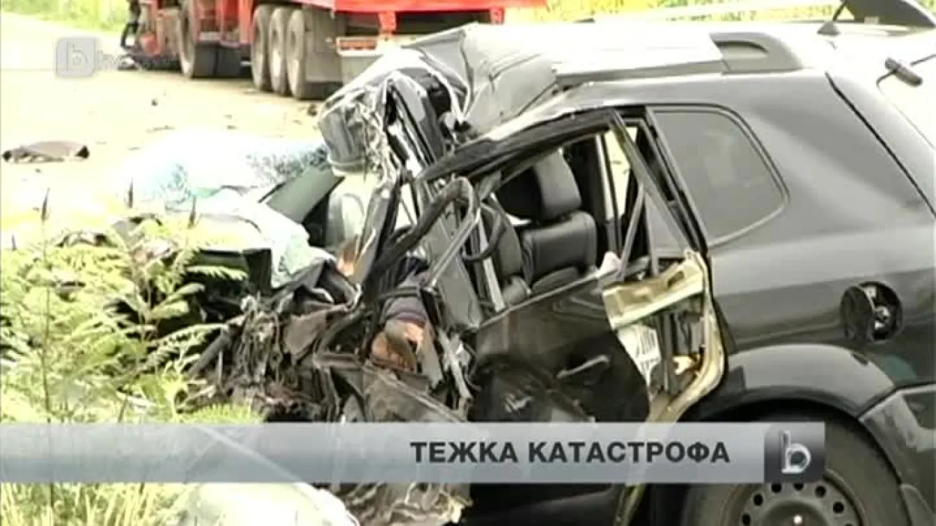 Две жертви на катастрофа на пътя Русе-Варна