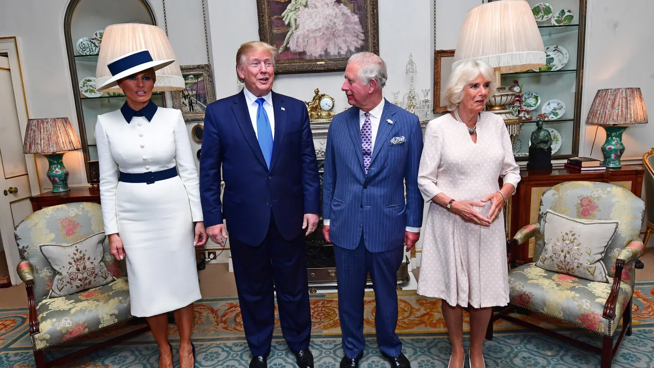 Тръмп посрещна принц Чарлз в резиденцията на САЩ в Лондон