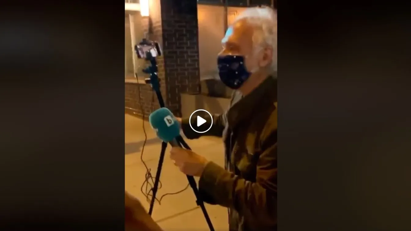 В епицентъра на US протестите: Любителско видео с кореспондента на bTV се превърна в онлайн сензация