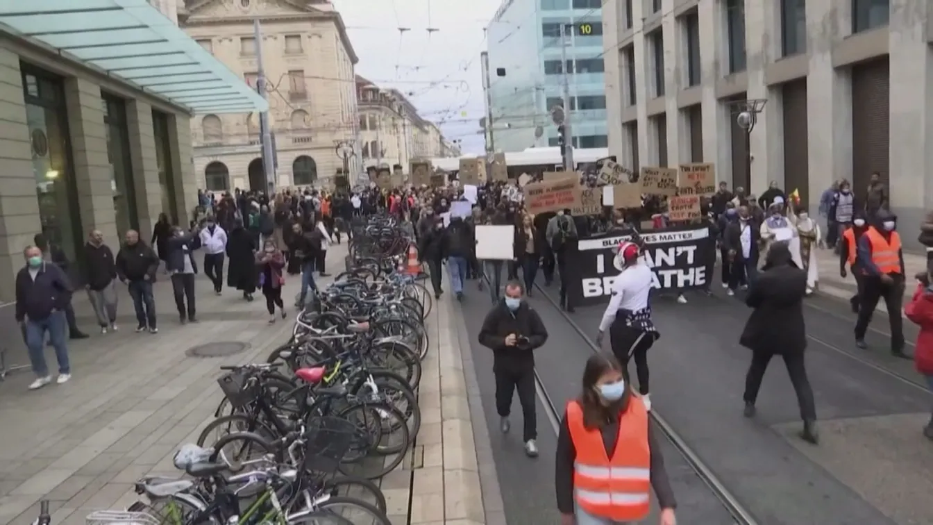 Протести и в Швейцария заради убийството на Джордж Флойд