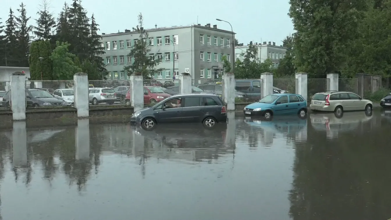 Порои и селища под вода в Централна и Южна Полша