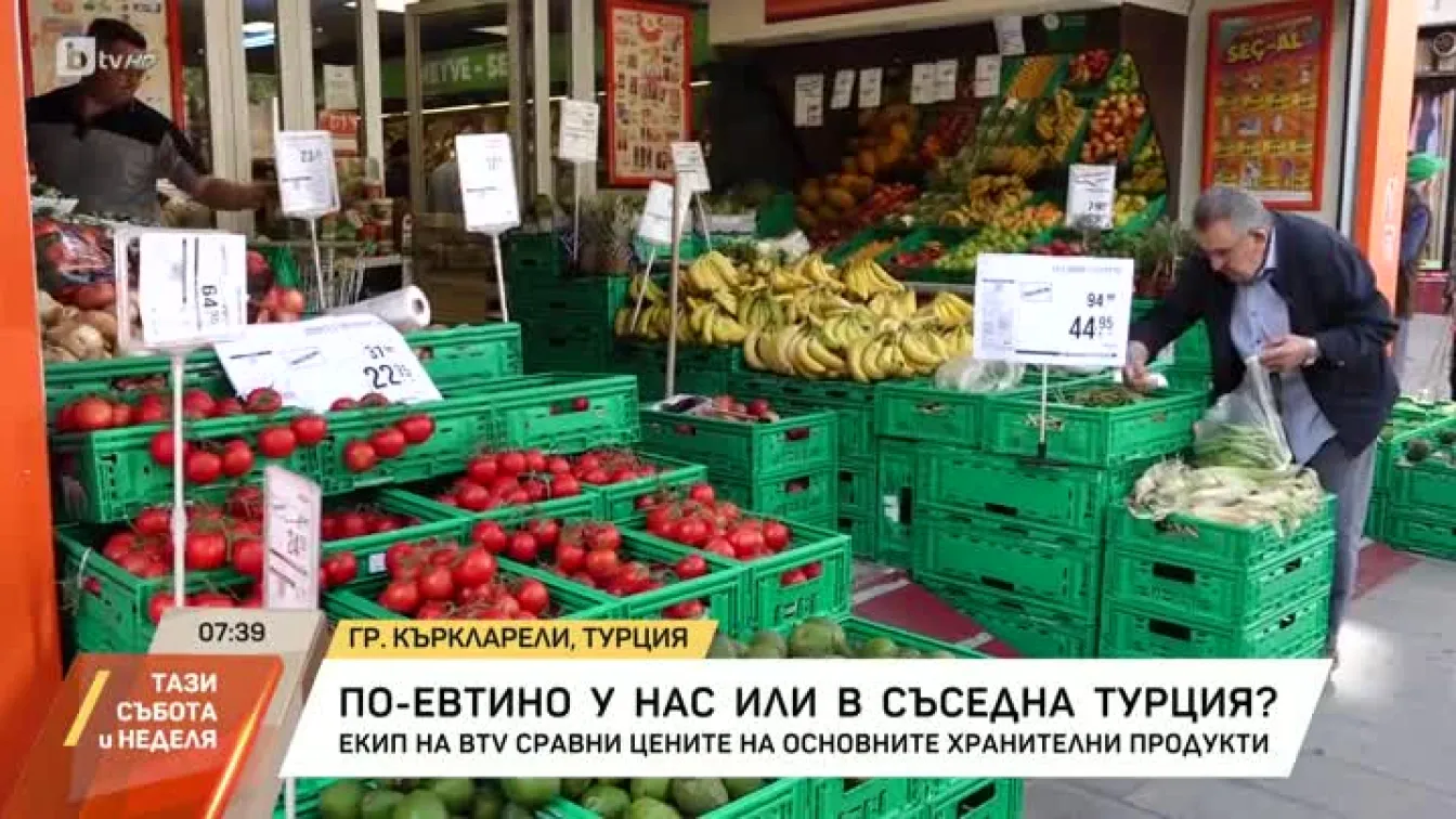 Колко струват хранителните продукти и лекарствата в Турция?