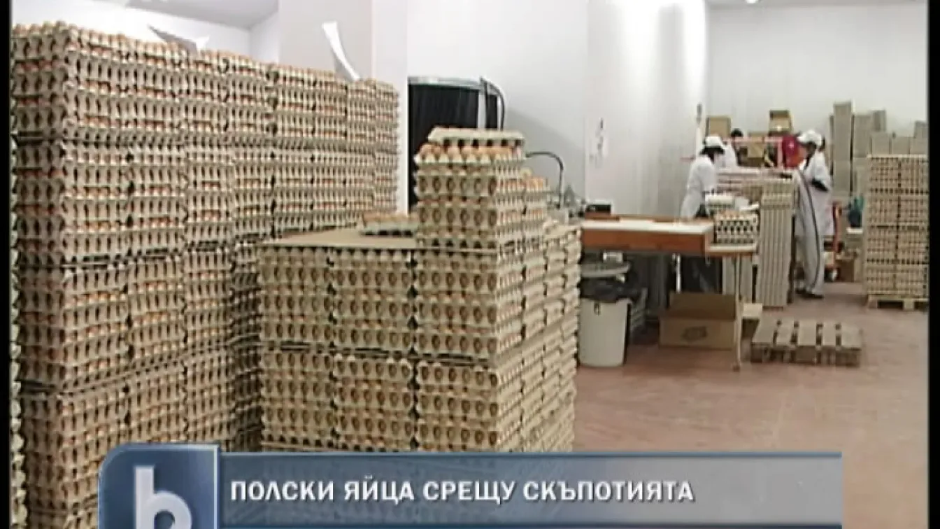 По-евтини яйца на пазара, но от Полша
