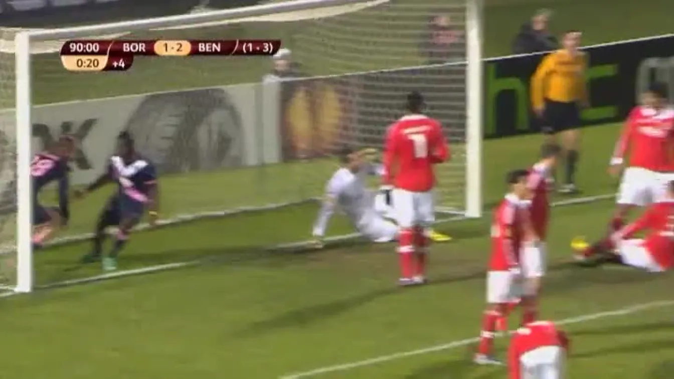 Бордо - Бенфика 2:2, Жардел (90+1 - автогол)