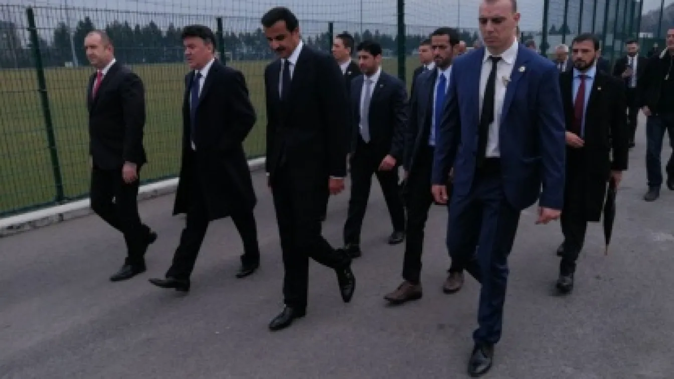 Президентът Радев и емирът на Катар на гости в БФС