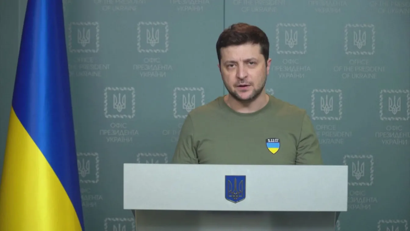 Зеленски е поискал от американските законодатели помощ за справяне с руската инвазия